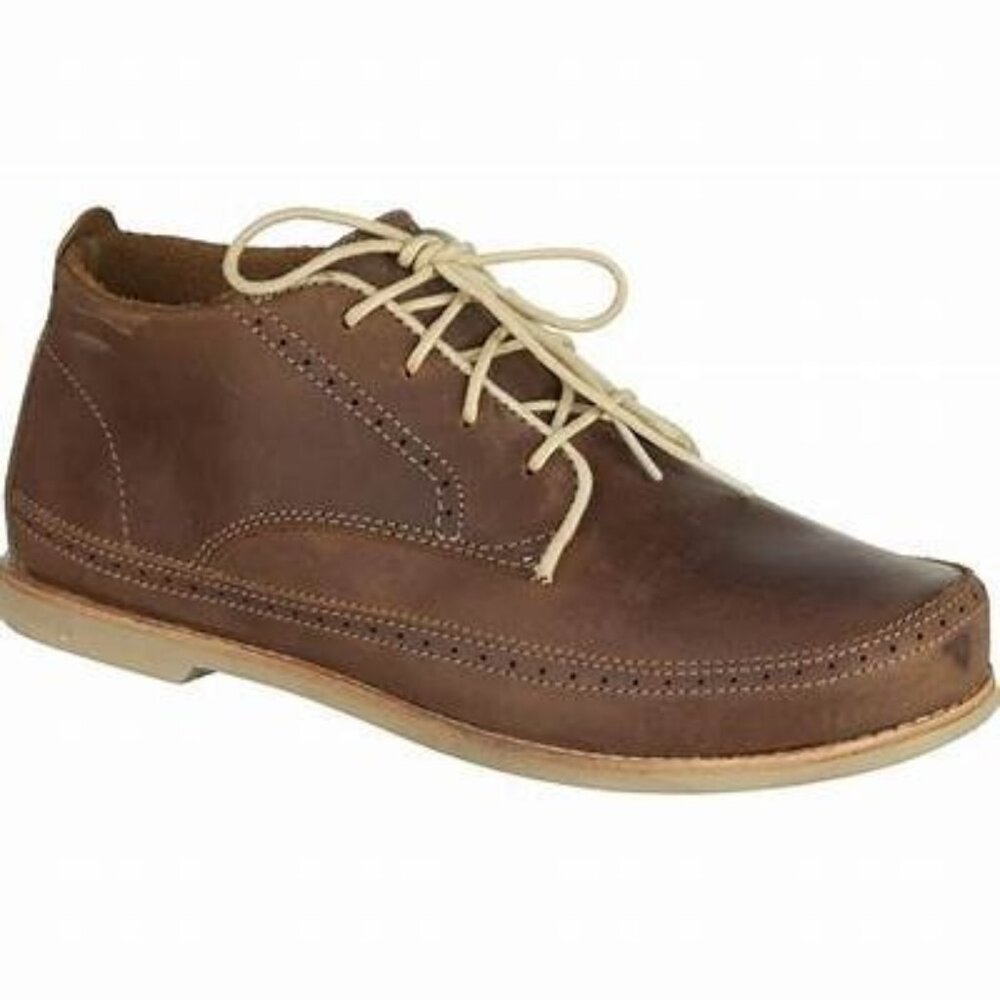 OLUKAI Honolulu Leather Boot Shoe  - Size 8